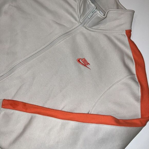 Nike Sportswear Men's Light Bone Club Fleece ‎ Track Jacket (DD7010-072)  Large - Picture 6 of 9